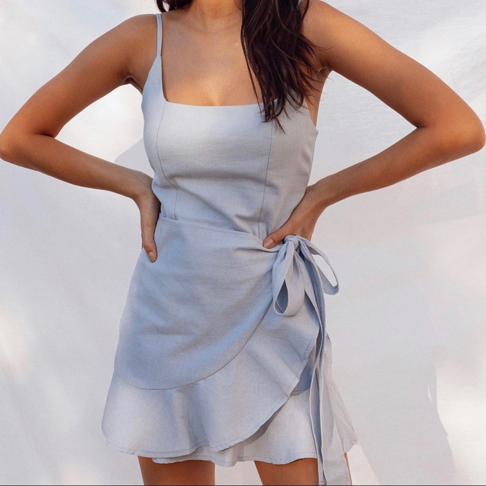 Blue Princess Polly Romper